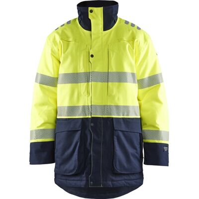 Blåklåder Blåkläder 4527 Multinorm Vinterparkajakke / Multinorm Vinterparkajakke - S - High Vis Gul/marineblå Blåklåder Blåkläder 4527 Multinorm Vinterparkajakke / Multinorm Vinterparkajakke - S - High Vis Gul/marineblå