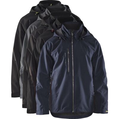 Blåklåder Blåkläder 4790 Skaljakke / Skaljakke - 2xl - Sort Blåklåder Blåkläder 4790 Skaljakke / Skaljakke - 2xl - Sort