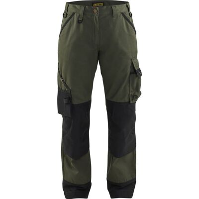 Blåklåder Blåkläder 7154 Dame Garden Buks / Dame Garden Arbejdsbuks - C36 - Army Grøn/sort Blåklåder Blåkläder 7154 Dame Garden Buks / Dame Garden Arbejdsbuks - C36 - Army Grøn/sort