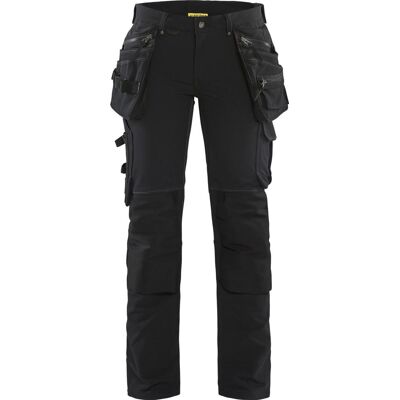 Blåklåder Blåkläder 7198 Dame Håndværker Buks 4-Vejs Stretch / Dame Håndværker Arbejdsbuks 4-Vejs Stretch - C50 - Sort Blåklåder Blåkläder 7198 Dame Håndværker Buks 4-Vejs Stretch / Dame Håndværker Arbejdsbuks 4-Vejs Stretch - C50 - Sort
