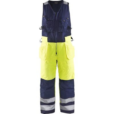 Blåklåder Blåkläder 8504 High Vis Vinter Helbuks / High Vis Vinter Helbuks - C50 - High Vis Gul/marineblå Blåklåder Blåkläder 8504 High Vis Vinter Helbuks / High Vis Vinter Helbuks - C50 - High Vis Gul/marineblå