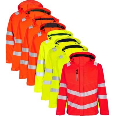Engel 1146-930 Safety Skaljakke / Arbejdsjakke Orange/antrazitgrå Xl Engel 1146-930 Safety Skaljakke / Arbejdsjakke Orange/antrazitgrå Xl