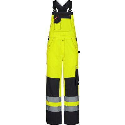 Engel 3235-825 Safety+ En Iso 20471 Multinorm Overall / Overalls / Arbejdsoveralls Gul/sort 108 Engel 3235-825 Safety+ En Iso 20471 Multinorm Overall / Overalls / Arbejdsoveralls Gul/sort 108