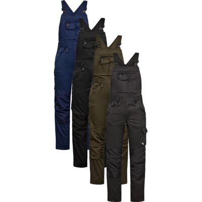 Engel 3363-314 X-Treme Overall Med Stræk / Overalls / Arbejdsoveralls Sort 80 Engel 3363-314 X-Treme Overall Med Stræk / Overalls / Arbejdsoveralls Sort 80