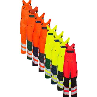 Engel 3543-319 Safety Light Dameoverall / Overalls / Arbejdsoveralls Rød/sort 44 Engel 3543-319 Safety Light Dameoverall / Overalls / Arbejdsoveralls Rød/sort 44