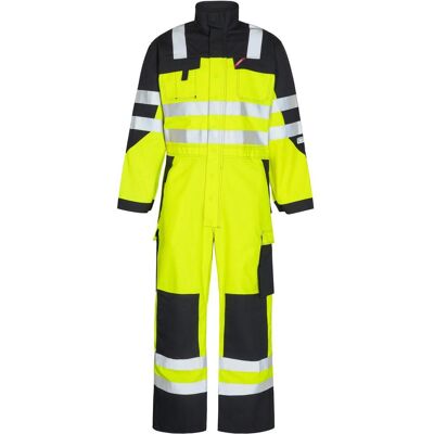 Engel 4235-825 Safety+ En Iso 20471 Multinorm Kedeldragt / Arbejdskedeldragt Gul/sort Xl Engel 4235-825 Safety+ En Iso 20471 Multinorm Kedeldragt / Arbejdskedeldragt Gul/sort Xl