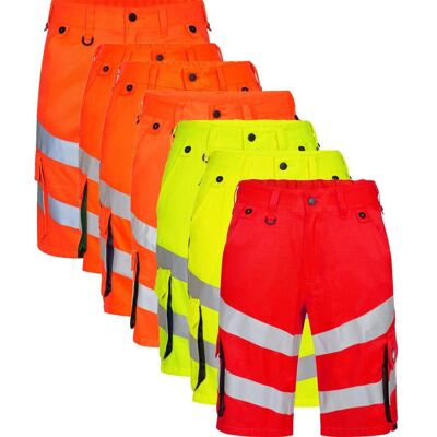 Engel 6545-319 Safety Light Shorts / Arbejdsshorts Gul/grøn 80 Engel 6545-319 Safety Light Shorts / Arbejdsshorts Gul/grøn 80
