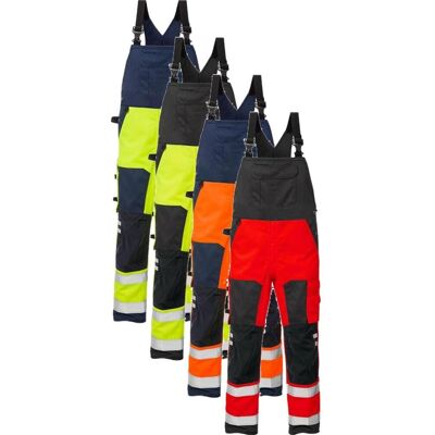 Fristads 101019 Hi Vis Overalls Kl.2 1015 / Arbejdsoveralls Rød/sort D108 Fristads 101019 Hi Vis Overalls Kl.2 1015 / Arbejdsoveralls Rød/sort D108