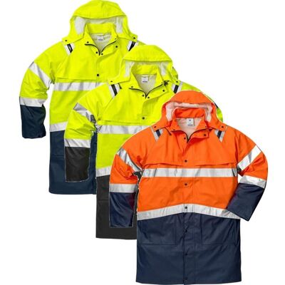 Fristads Hi Vis Regnjakke Kl.3 4634 - Regnjakke Fristads Hi Vis Regnjakke Kl.3 4634 - Regnjakke