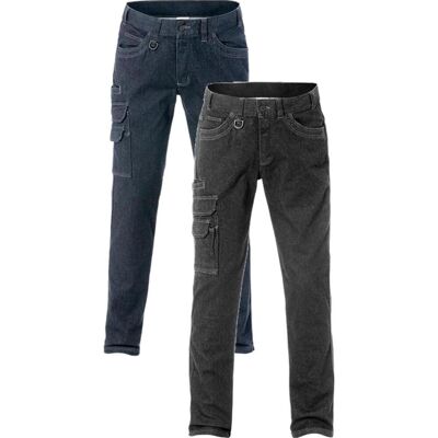 Fristads 115699 Service Denim Stretch Bukser 2501 / Arbejdsbukser Indigoblå C48 Fristads 115699 Service Denim Stretch Bukser 2501 / Arbejdsbukser Indigoblå C48
