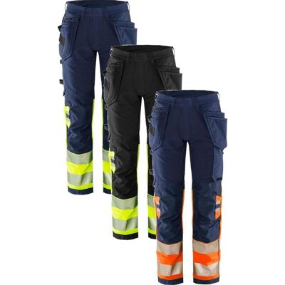 Fristads 134187 Hivis Green Håndværker Stretchbukser Klasse 1 2643 Gstp / Arbejdsbukser Hi-Vis Orange/marine C64 Fristads 134187 Hivis Green Håndværker Stretchbukser Klasse 1 2643 Gstp / Arbejdsbukser Hi-Vis Orange/marine C64