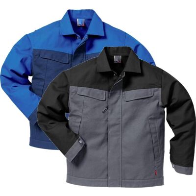 Kansas 109322 Icon Bomuld Jakke / Arbejdsjakke Grå/sort 3xl Kansas 109322 Icon Bomuld Jakke / Arbejdsjakke Grå/sort 3xl