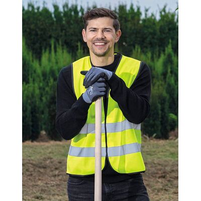 Korntex Kx500co2 Co² Neutral Hi-Vis Safety Vest Paris Signal Yellow M Korntex Kx500co2 Co² Neutral Hi-Vis Safety Vest Paris Signal Yellow M