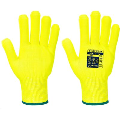 Portwest A688 Pro Cut Liner Handske L Gul Portwest A688 Pro Cut Liner Handske L Gul