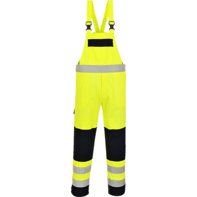 Portwest Fr63 Hi-Vis Multi-Norm Overall S Gul/navy Portwest Fr63 Hi-Vis Multi-Norm Overall S Gul/navy