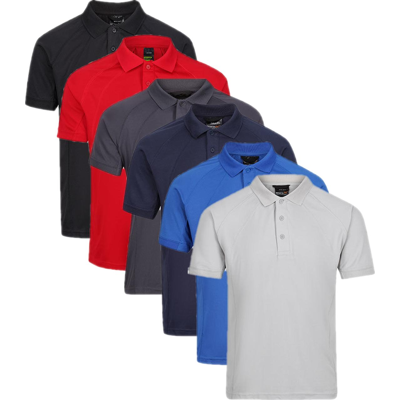 Regatta Herre Navy Coolweave Polo - Rasktørende, Fugttransporterende - M Regatta Herre Navy Coolweave Polo - Rasktørende, Fugttransporterende - M