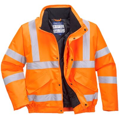 Portwest Rt32 Hi-Vis Pilotjakke, Ris 4xl Orange Portwest Rt32 Hi-Vis Pilotjakke, Ris 4xl Orange