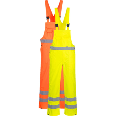 Portwest S388 Hi-Vis Bib & Brace - Unlined M Orange Portwest S388 Hi-Vis Bib & Brace - Unlined M Orange