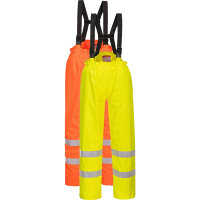 Portwest S781 Bizflame Hi-Vis Anti-Statisk Fr Regnbukser Med For Xl Gul Portwest S781 Bizflame Hi-Vis Anti-Statisk Fr Regnbukser Med For Xl Gul