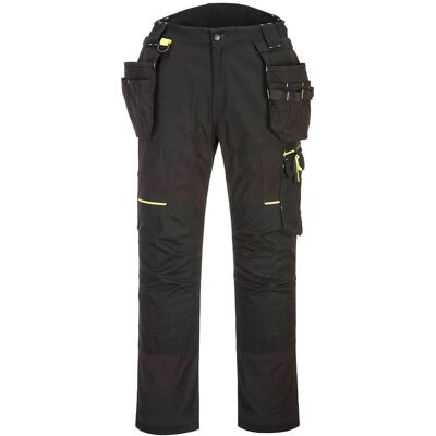 Portwest T706 Wx3 Eco Stretch Hængelommer Bukser 34 Sort Portwest T706 Wx3 Eco Stretch Hængelommer Bukser 34 Sort