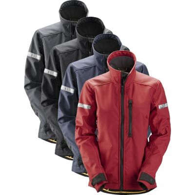 Snickers 1207 Allroundwork, Damesoftshelljakke Navy/sort L Snickers 1207 Allroundwork, Damesoftshelljakke Navy/sort L