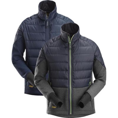 Snickers 1902 Flexiwork Hybridjakke Navy/navymeleret S Snickers 1902 Flexiwork Hybridjakke Navy/navymeleret S