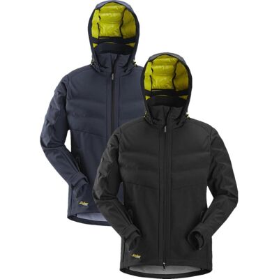 Snickers 1950 Flexiwork Vindtæt Quiltet Jakke 3-Lag Navy Xl Snickers 1950 Flexiwork Vindtæt Quiltet Jakke 3-Lag Navy Xl