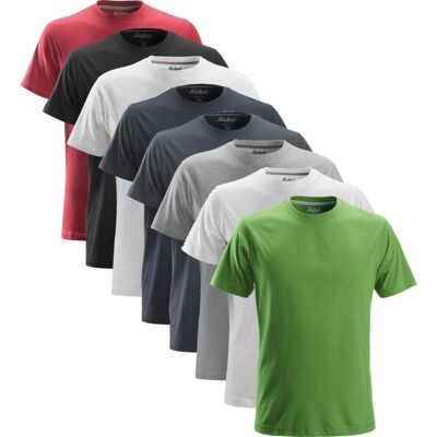 Snickers 2502 T-Shirt Chilirød L Snickers 2502 T-Shirt Chilirød L