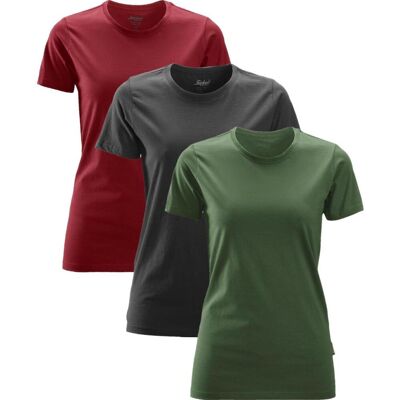 Snickers 2516 Dame T-Shirt Chilirød Xs Snickers 2516 Dame T-Shirt Chilirød Xs