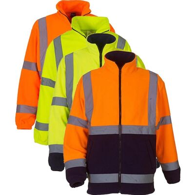 Yoko Yk08 Jakker Hi-Vis Yellow / Navy Xl Yoko Yk08 Jakker Hi-Vis Yellow / Navy Xl