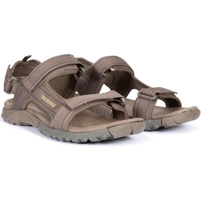 Trespass Alderley Herre Sandal Med Velcrolukning-Black-45 Trespass Alderley Herre Sandal Med Velcrolukning-Black-45
