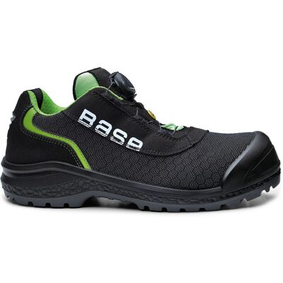 Base B0822 Sikkerhedssko Be-Ready S1p Esd Src-Sort/grøn-36 Base B0822 Sikkerhedssko Be-Ready S1p Esd Src-Sort/grøn-36