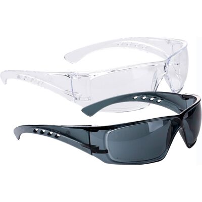 Portwest Pw13 Clear View Sikkerhedsbrille One-Size Klar Portwest Pw13 Clear View Sikkerhedsbrille One-Size Klar