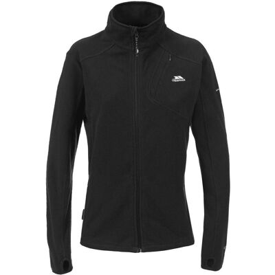 Trespass Saskia - Female Microfleece At100 Black 2xs Trespass Saskia - Female Microfleece At100 Black 2xs
