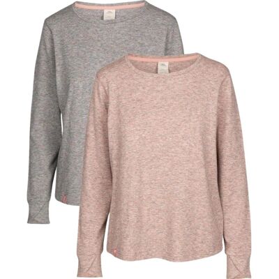 Trespass Rina - Female Casual Top Grey Marl L Trespass Rina - Female Casual Top Grey Marl L