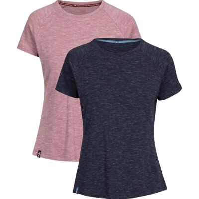 Trespass Katie - Female Dlx T-Shirt Light Mulberry Marl S Trespass Katie - Female Dlx T-Shirt Light Mulberry Marl S