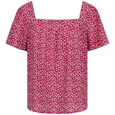Trespass Bliss - Female Casual Top Claret Print M Trespass Bliss - Female Casual Top Claret Print M