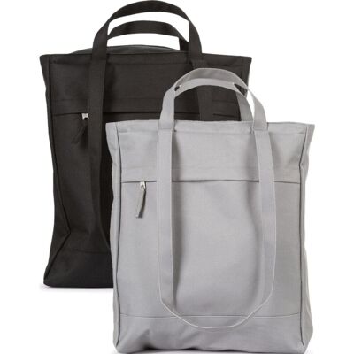 Trespass Tresto- 2 In 1 Tote And Backpack Black One Size Trespass Tresto- 2 In 1 Tote And Backpack Black One Size