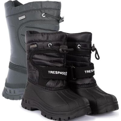 Trespass Dodo - Unisex Kids Snow Boot Black 31 Trespass Dodo - Unisex Kids Snow Boot Black 31