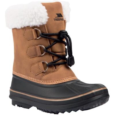 Trespass Bodhi - Kids Unisex Snowboot Tan 33 Trespass Bodhi - Kids Unisex Snowboot Tan 33