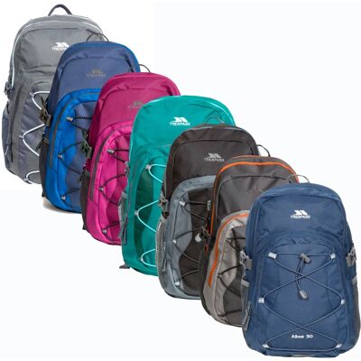 Trespass Albus Rysæk 30l - Vandrerygsæk-Sort/rød-One Size Trespass Albus Rysæk 30l - Vandrerygsæk-Sort/rød-One Size