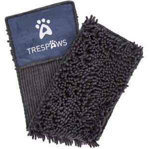 Trespass Willow - Microfibre Dog Drying Mitt  Carbon One Size