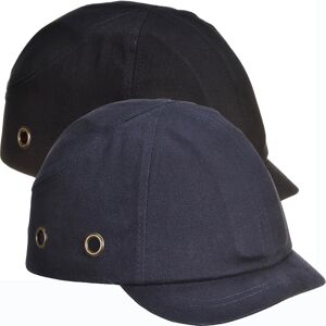 Portwest Pw89 Bump Cap M. Kort Skygge-Blå-One Size