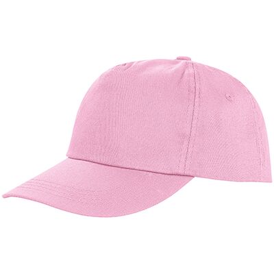 Result Headwear Rh80, Caps Houston 5-Panel Cap - Lyserød - One Size Result Headwear Rh80, Caps Houston 5-Panel Cap - Lyserød - One Size