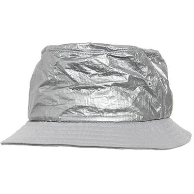 Flexfit Fx5003cp, Hatte Crinkled Paper Bucket Hat - Sølv - One Size Flexfit Fx5003cp, Hatte Crinkled Paper Bucket Hat - Sølv - One Size