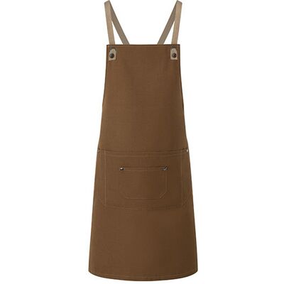 Karlowsky Ky120, Forklæder Bib Apron Urban-Nature With Cross Straps And Big Pocket - Kanel (Ca. Pantone 2321c) - One Size Karlowsky Ky120, Forklæder Bib Apron Urban-Nature With Cross Straps And Big Pocket - Kanel (Ca. Pantone 2321c) - One Size