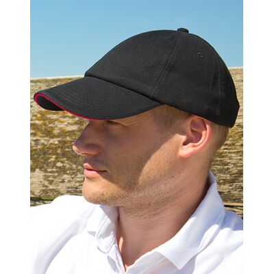 Result Headwear Rh24p One Size Grå/rød Result Headwear Rh24p One Size Grå/rød