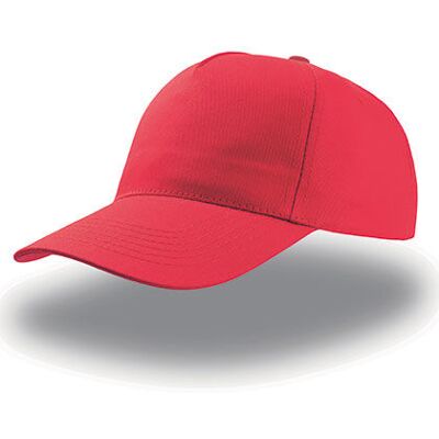 Atlantis At502, Caps Start Five Cap - Rød - One Size Atlantis At502, Caps Start Five Cap - Rød - One Size