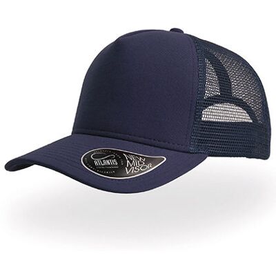 Atlantis At517, Caps Rapper Jersey Cap - Navy - One Size Atlantis At517, Caps Rapper Jersey Cap - Navy - One Size
