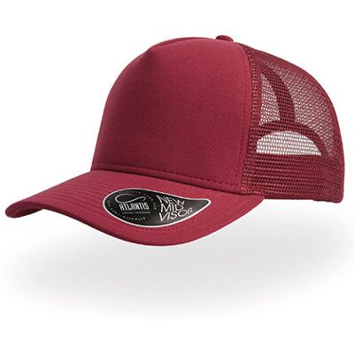 Atlantis At517, Caps Rapper Jersey Cap - Bourgogne - One Size Atlantis At517, Caps Rapper Jersey Cap - Bourgogne - One Size